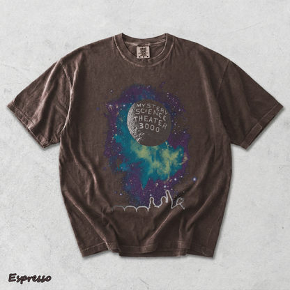 Mystery Science Theatre 3000 Mens T-Shirt - Espresso mockup