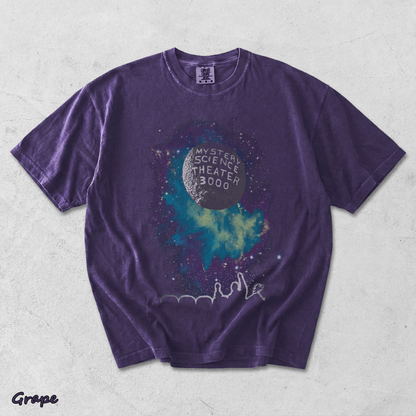 Mystery Science Theatre 3000 Mens T-Shirt - Grape mockup