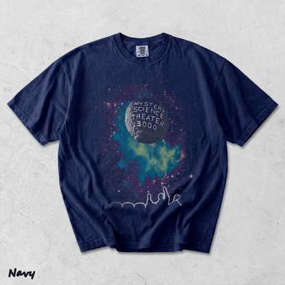 Mystery Science Theatre 3000 Mens T-Shirt - True Navy mockup