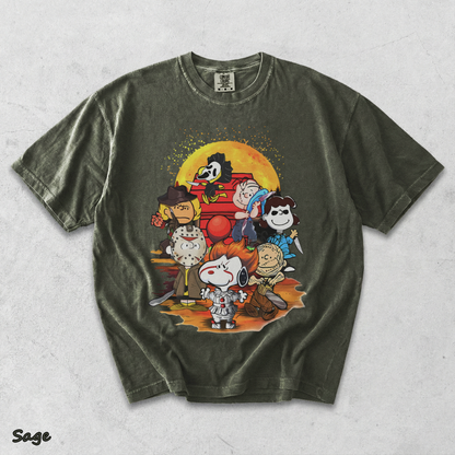 n25.Halloween Snoopy Crew - Sage mockup