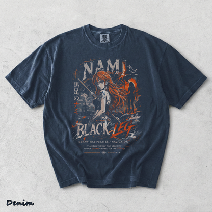 Nami Sanji - Denim mockup