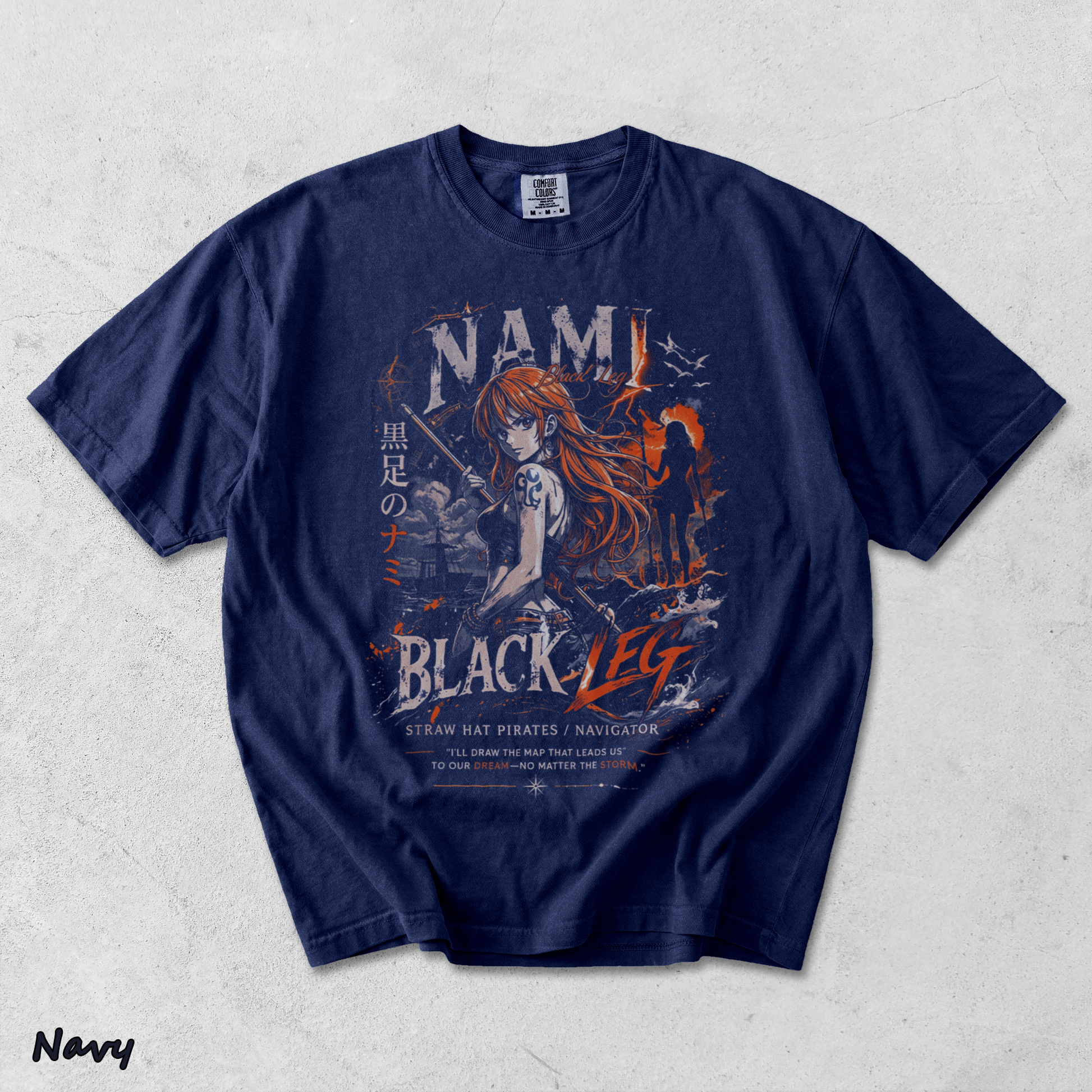 Nami Sanji - True Navy mockup