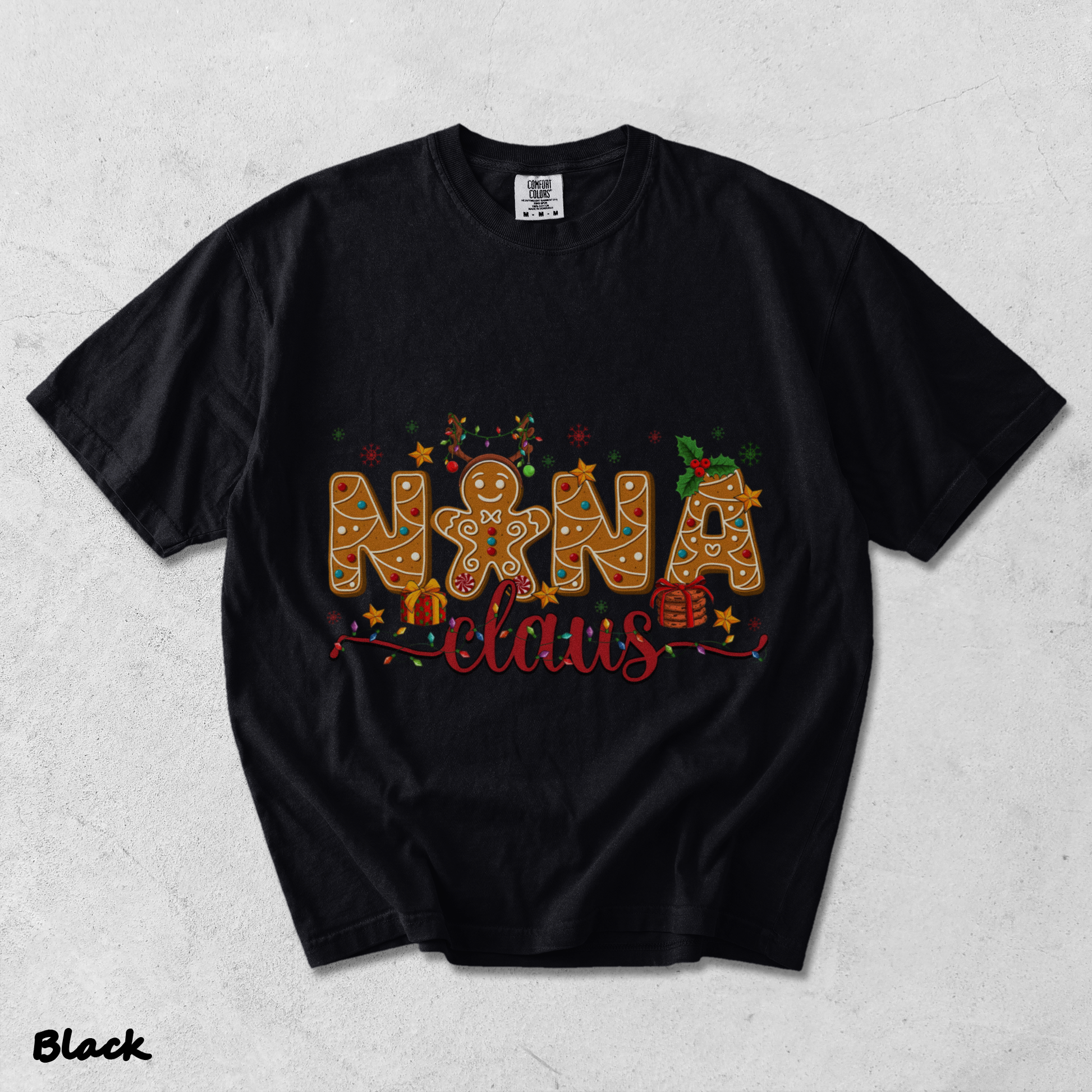 Nana Claus - Black mockup