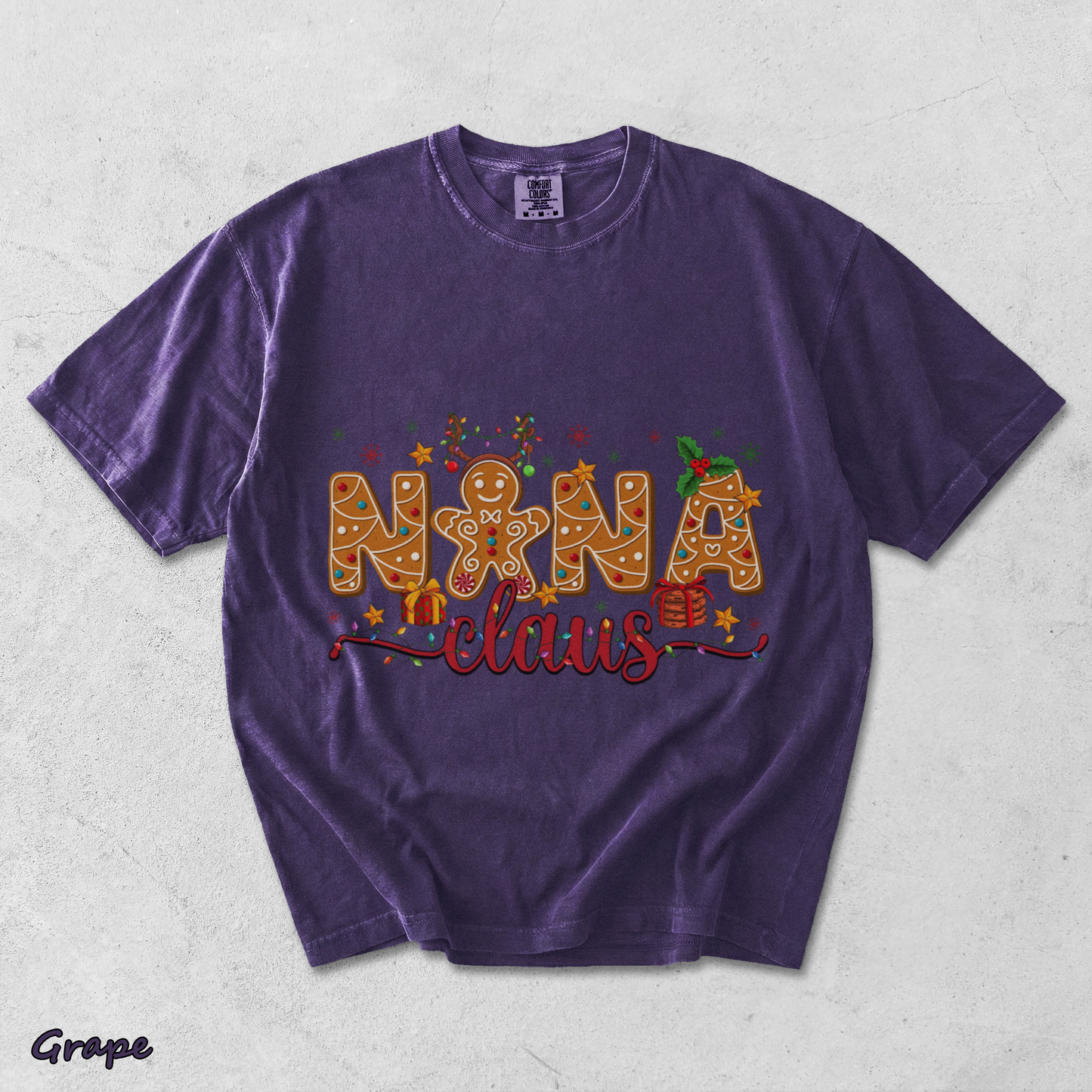 Nana Claus - Grape mockup