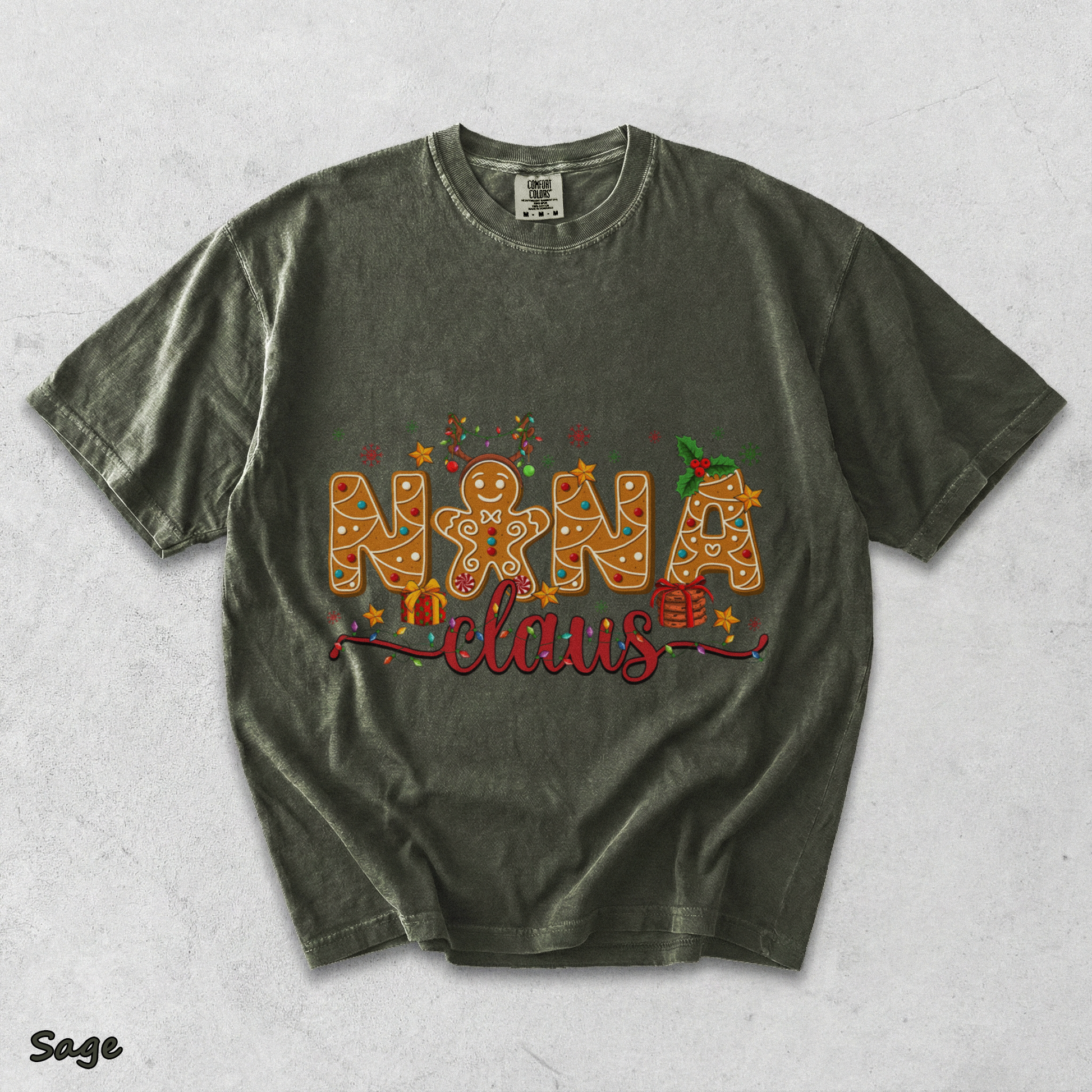 Nana Claus - Sage mockup