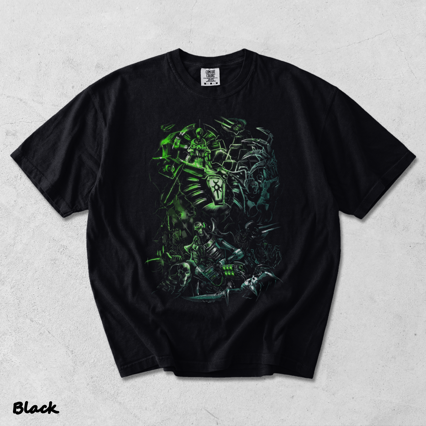 Necrons Unisex Lightweight 2 - Black mockup