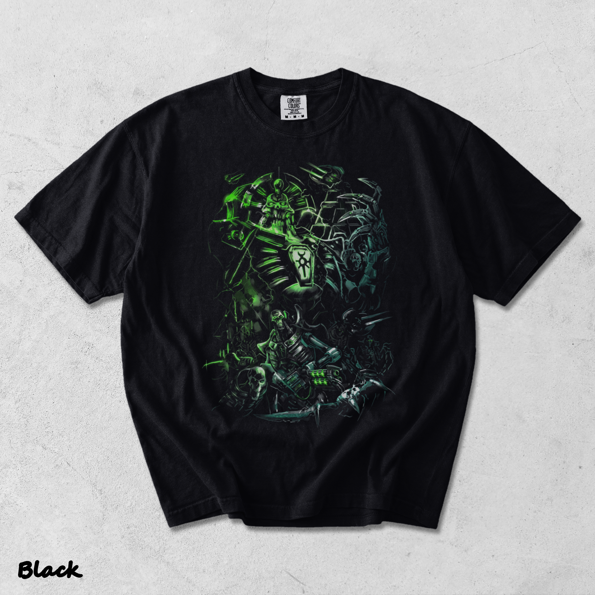 Necrons Unisex Lightweight 2 - Black mockup