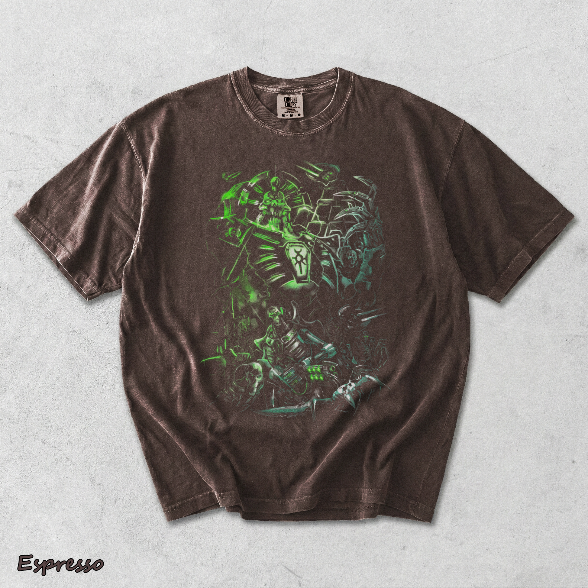 Necrons Unisex Lightweight 2 - Espresso mockup