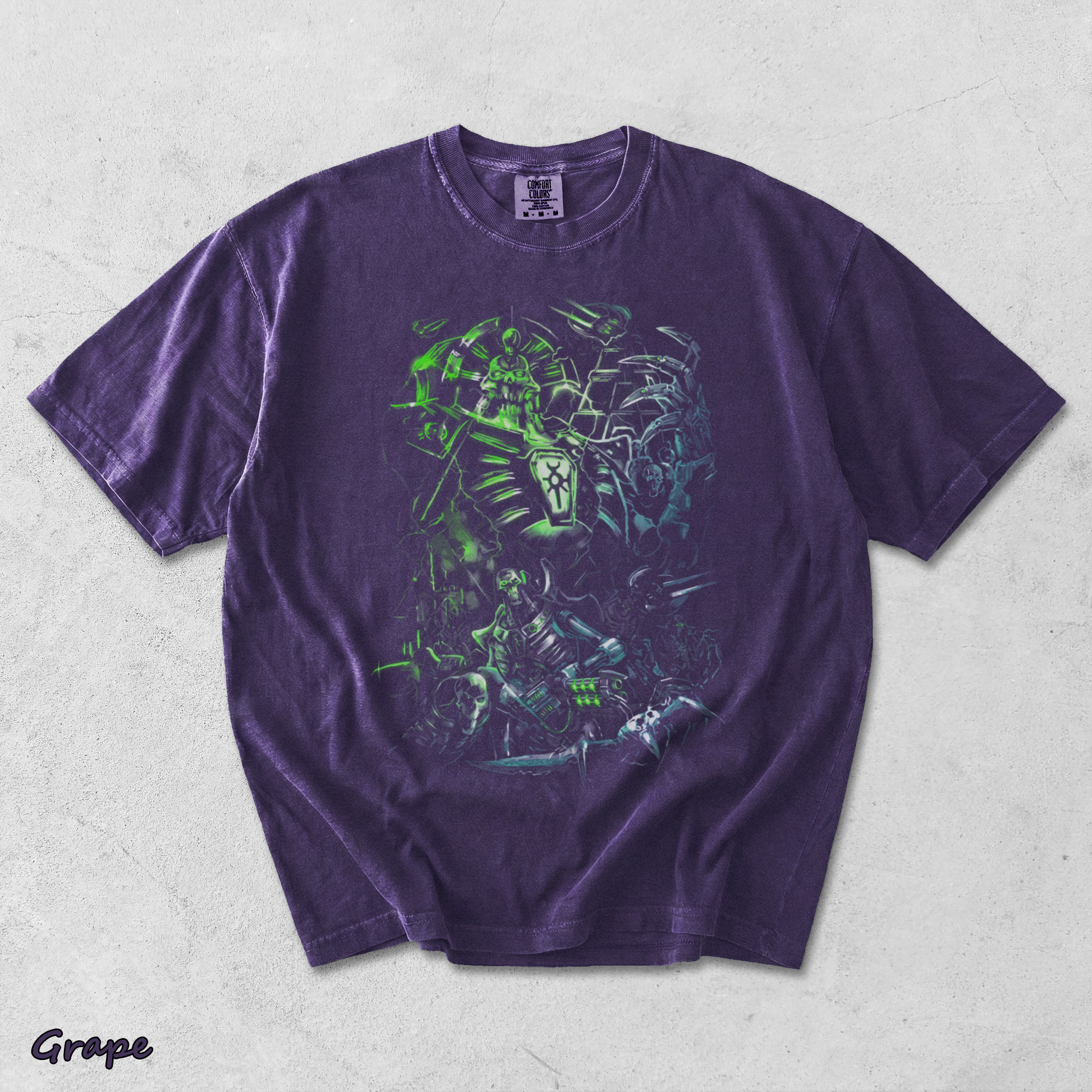 Necrons Unisex Lightweight 2 - Grape mockup
