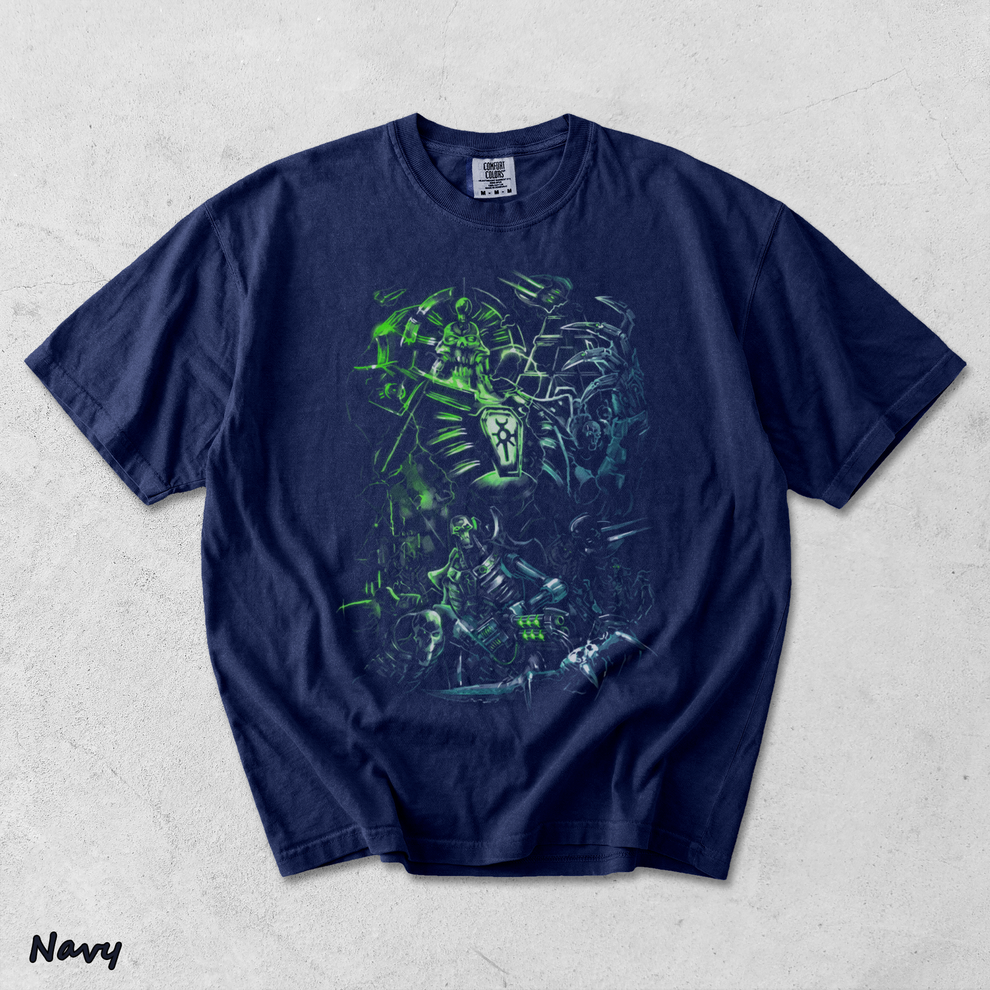 Necrons Unisex Lightweight 2 - True Navy mockup