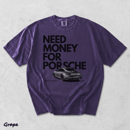 Need Money For Porsche - Grape mockup