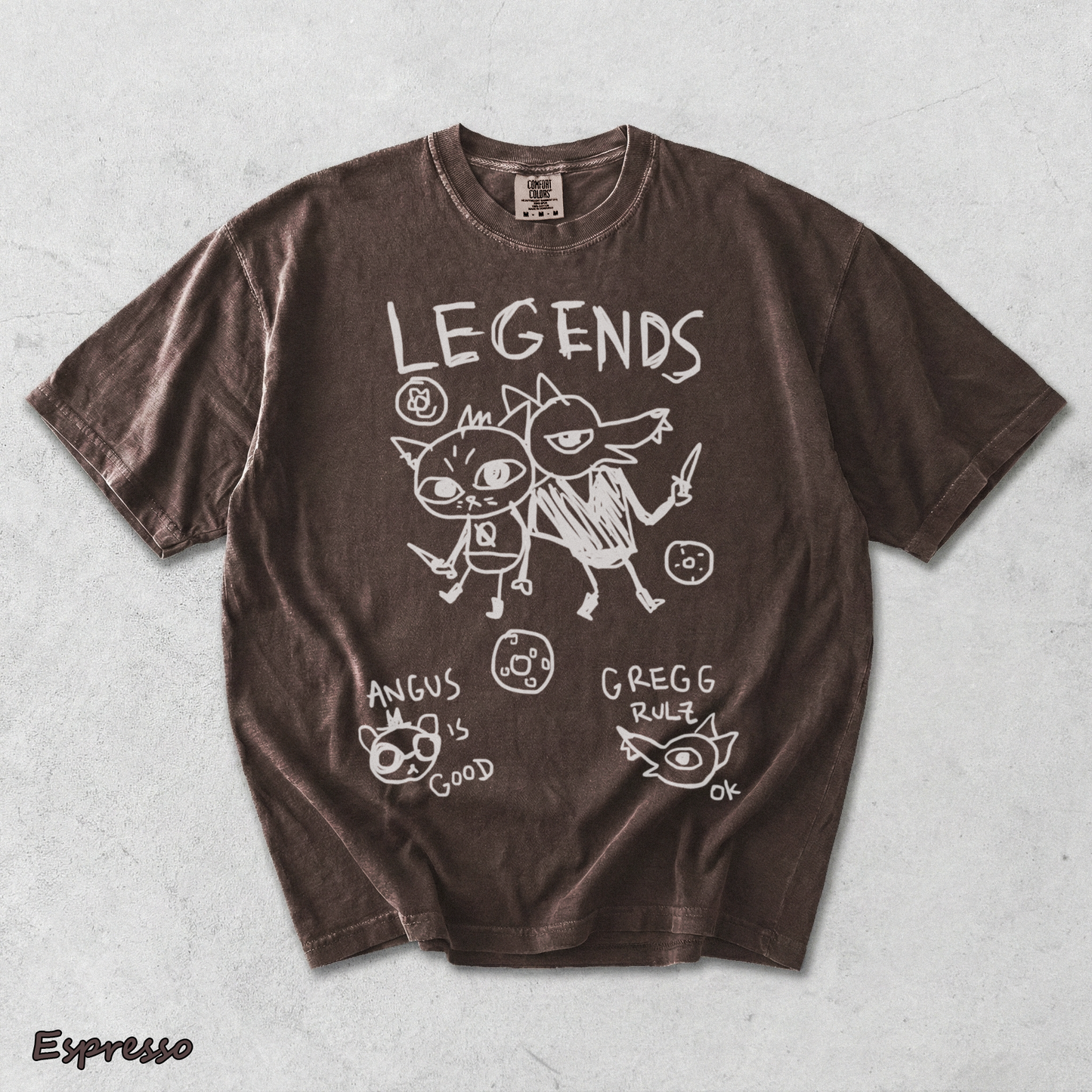 Night in The Woods - Espresso mockup