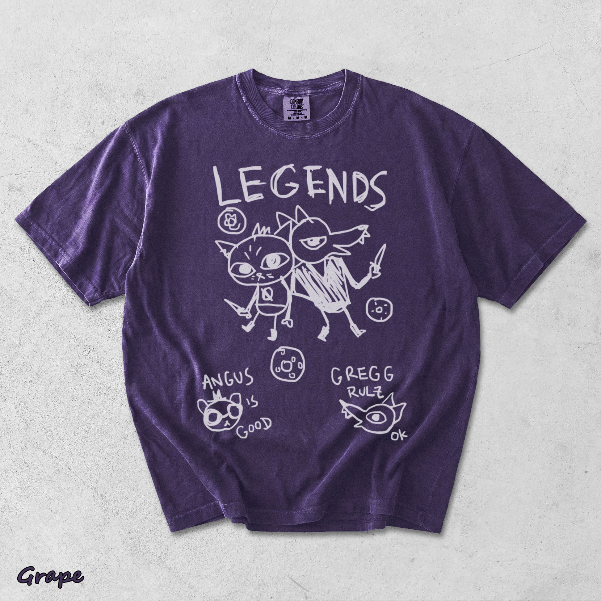 Night in The Woods - Grape mockup