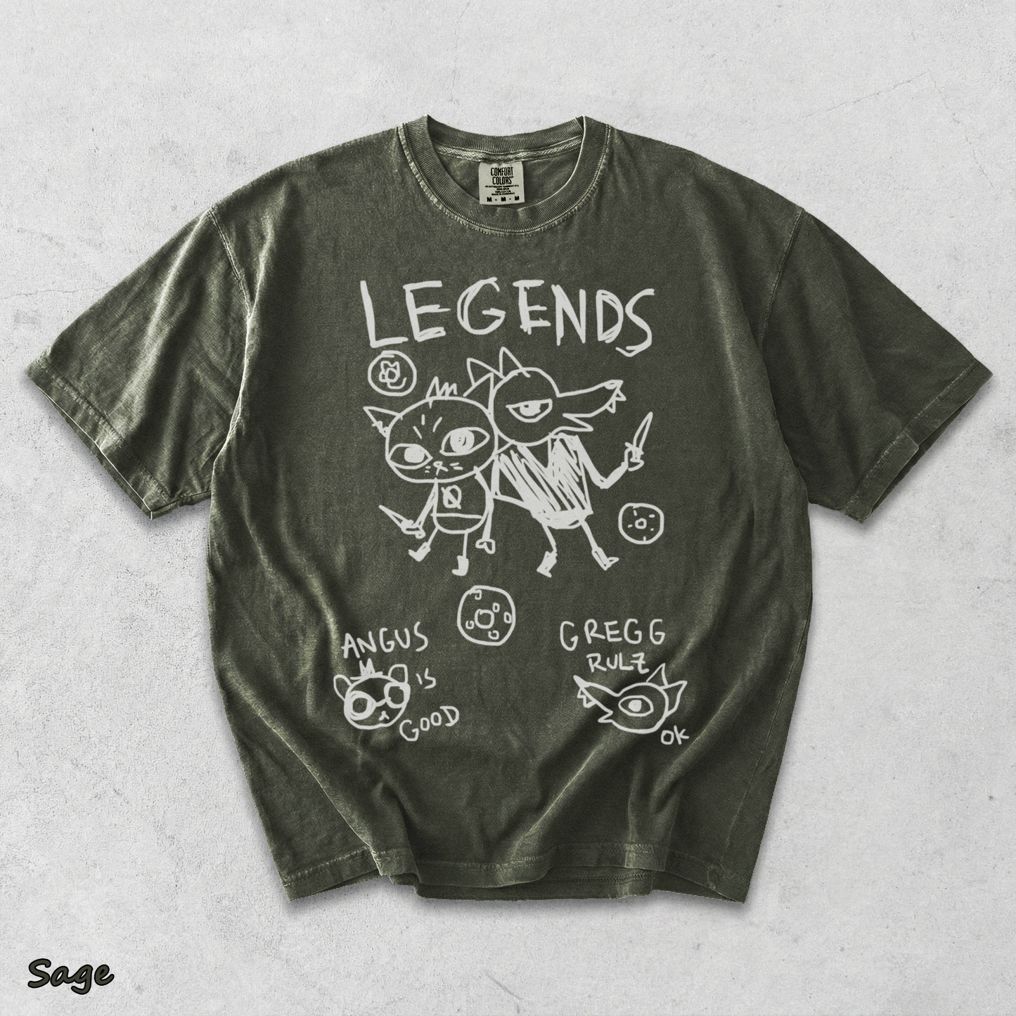 Night in The Woods - Sage mockup