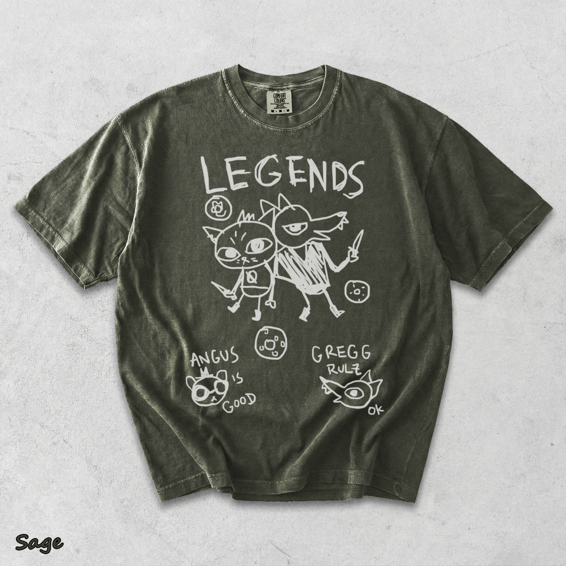 Night in The Woods - Sage mockup