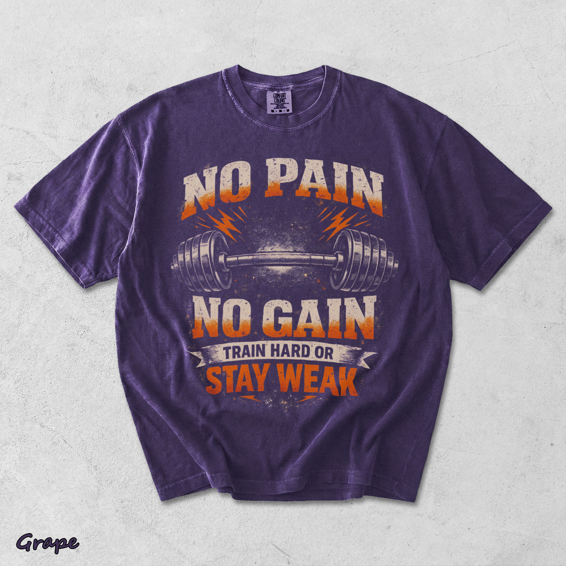 No Pain - Grape mockup