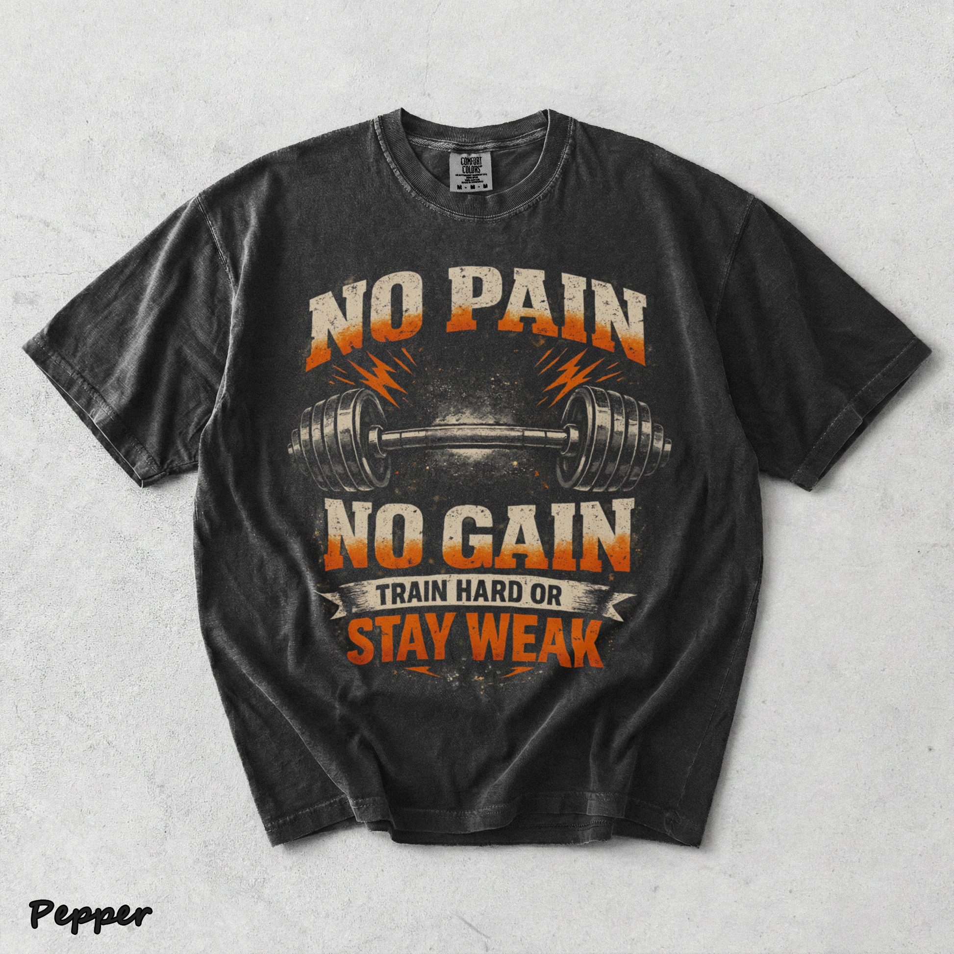 No Pain - Pepper mockup