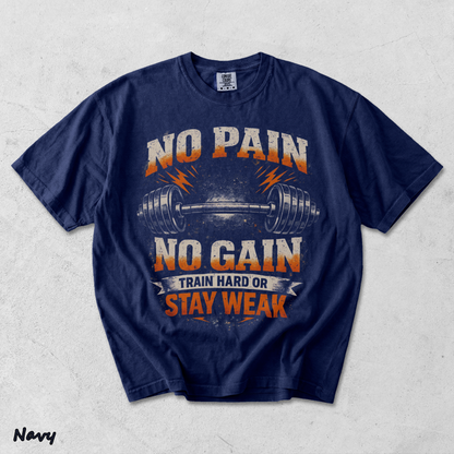 No Pain - True Navy mockup