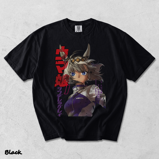 Oguri Cap Uma - Black mockup