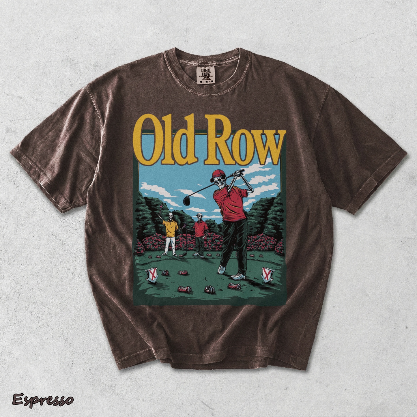Old Row Golf Back - Espresso mockup