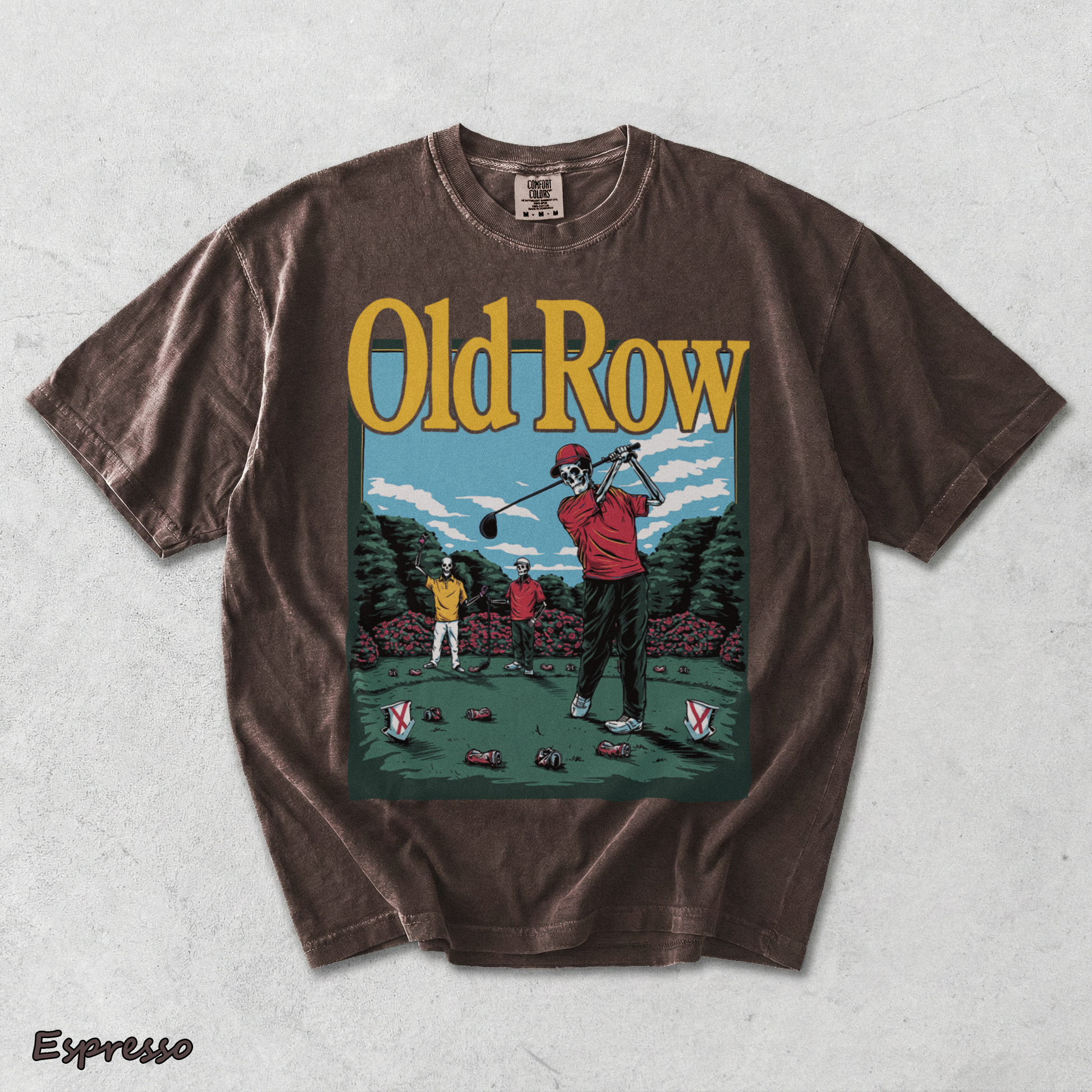 Old Row Golf Back - Espresso mockup