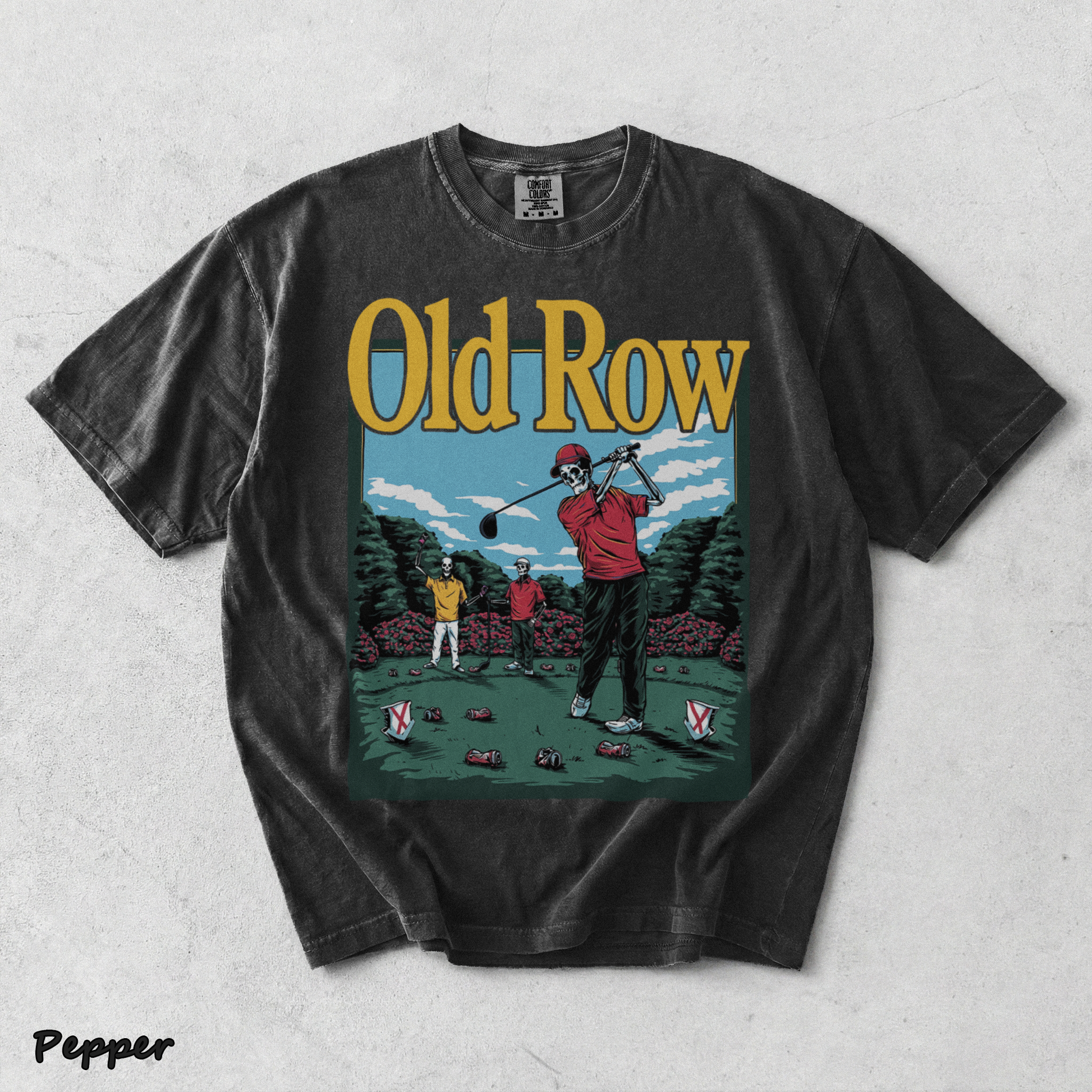 Old Row Golf Back - Pepper mockup