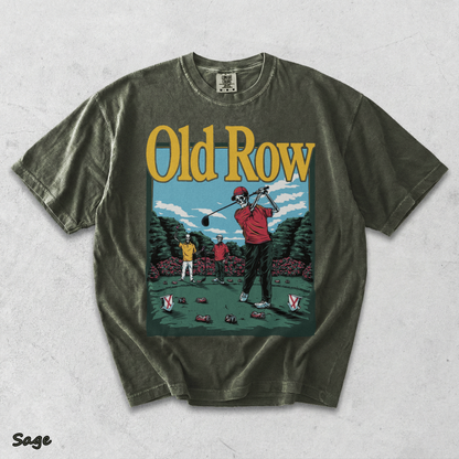 Old Row Golf Back - Sage mockup