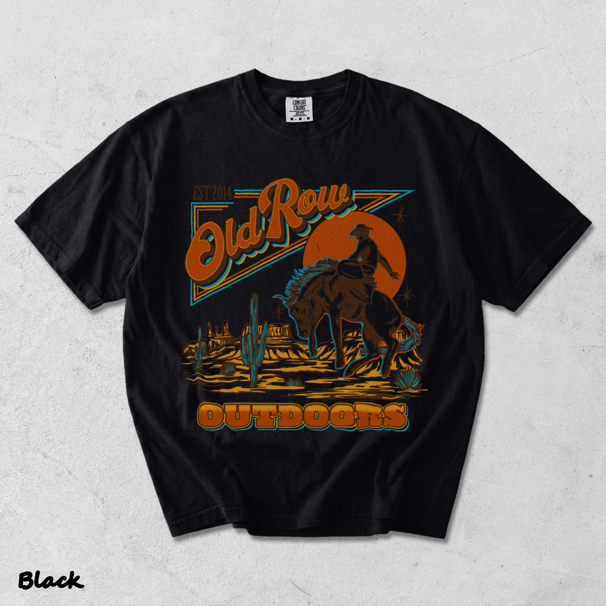 Old Row Outdoors Banquet B - Black mockup