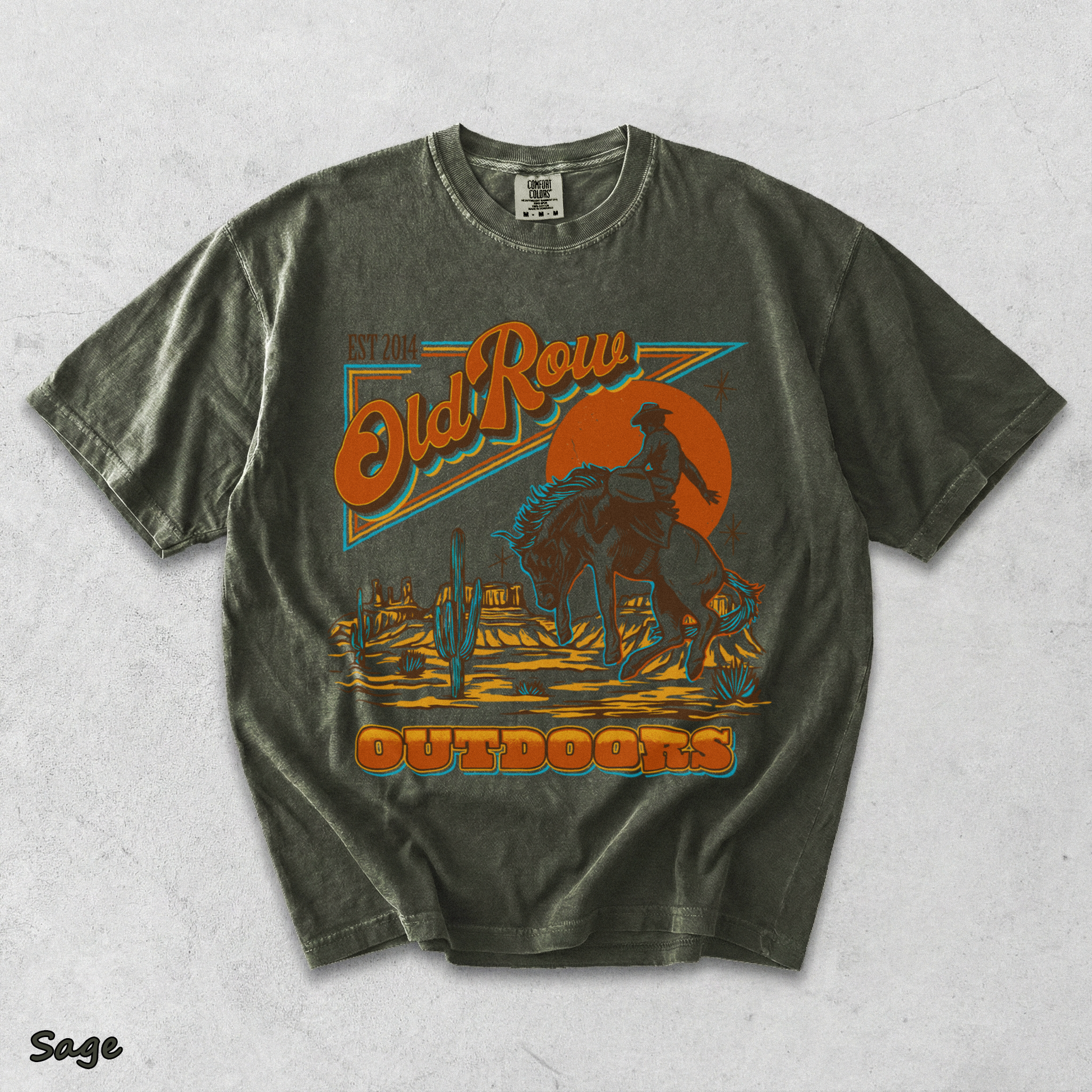 Old Row Outdoors Banquet B - Sage mockup