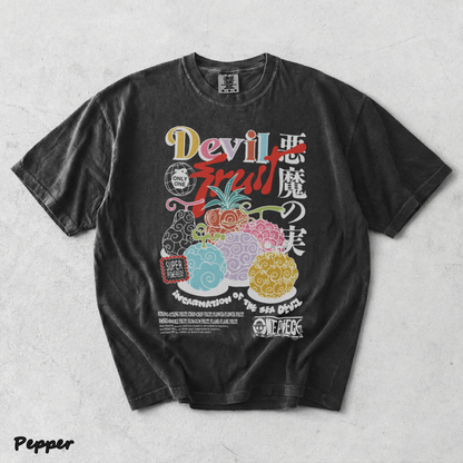 One Piece Devil Fruit 22 Back - Pepper mockup