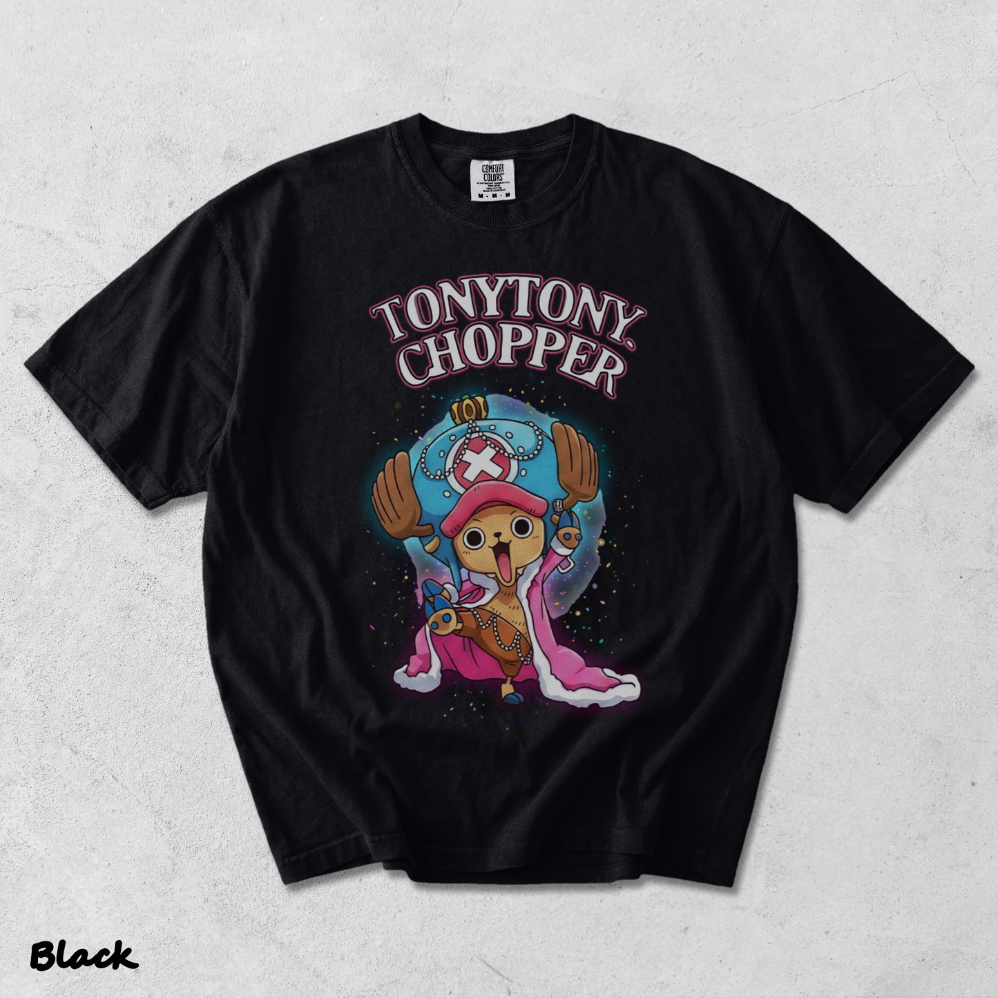 One Piece Tony Tony Chopper - Black mockup