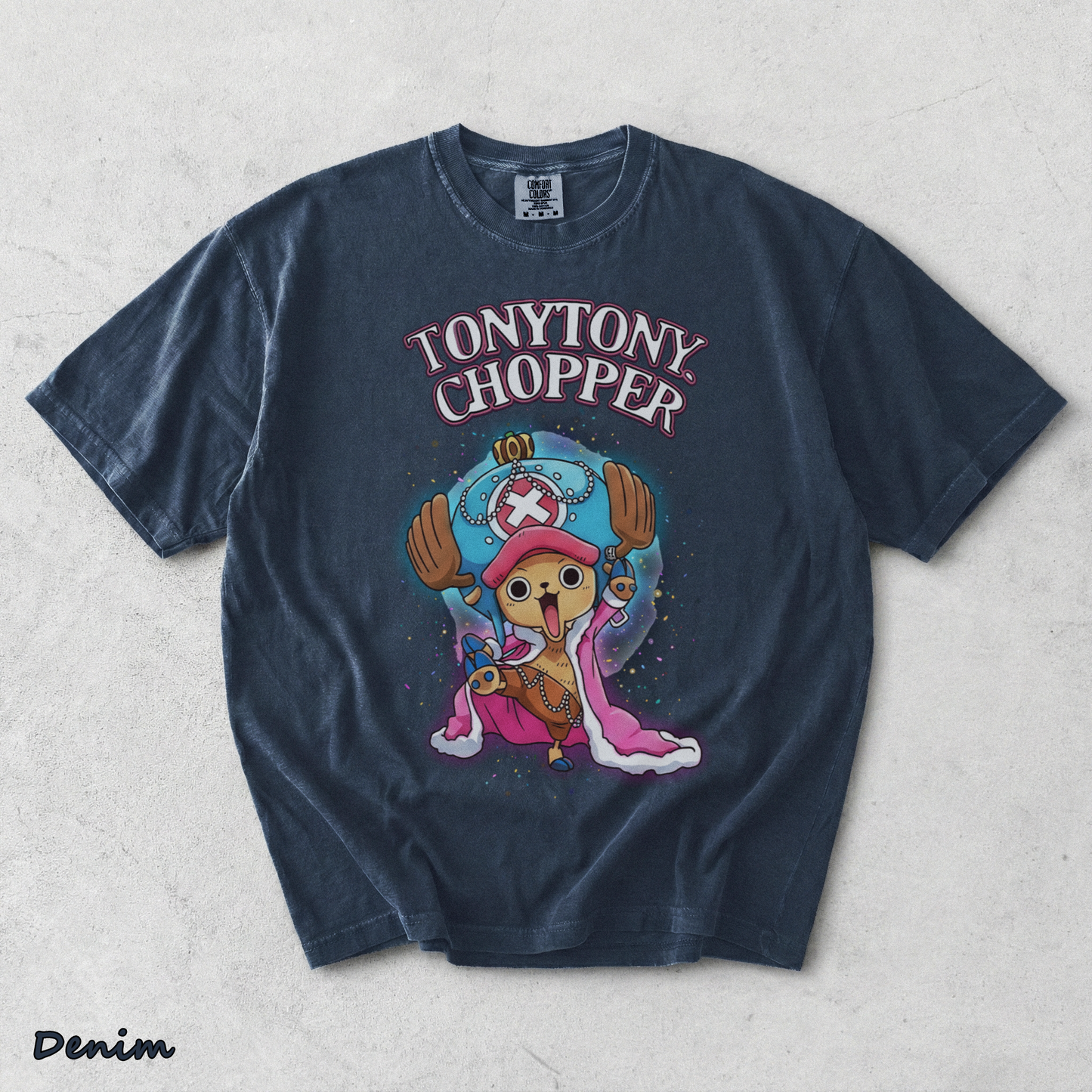 One Piece Tony Tony Chopper - Denim mockup