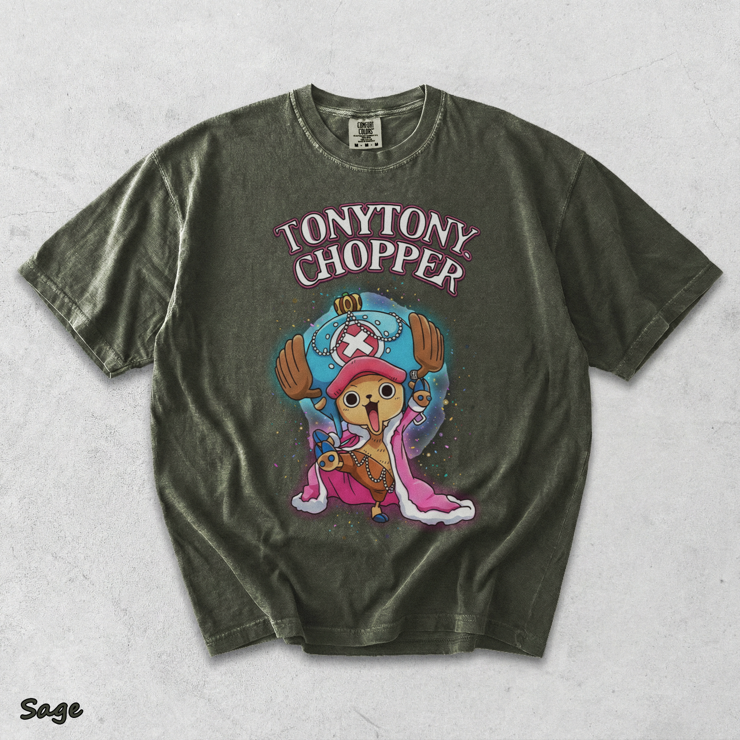 One Piece Tony Tony Chopper - Sage mockup
