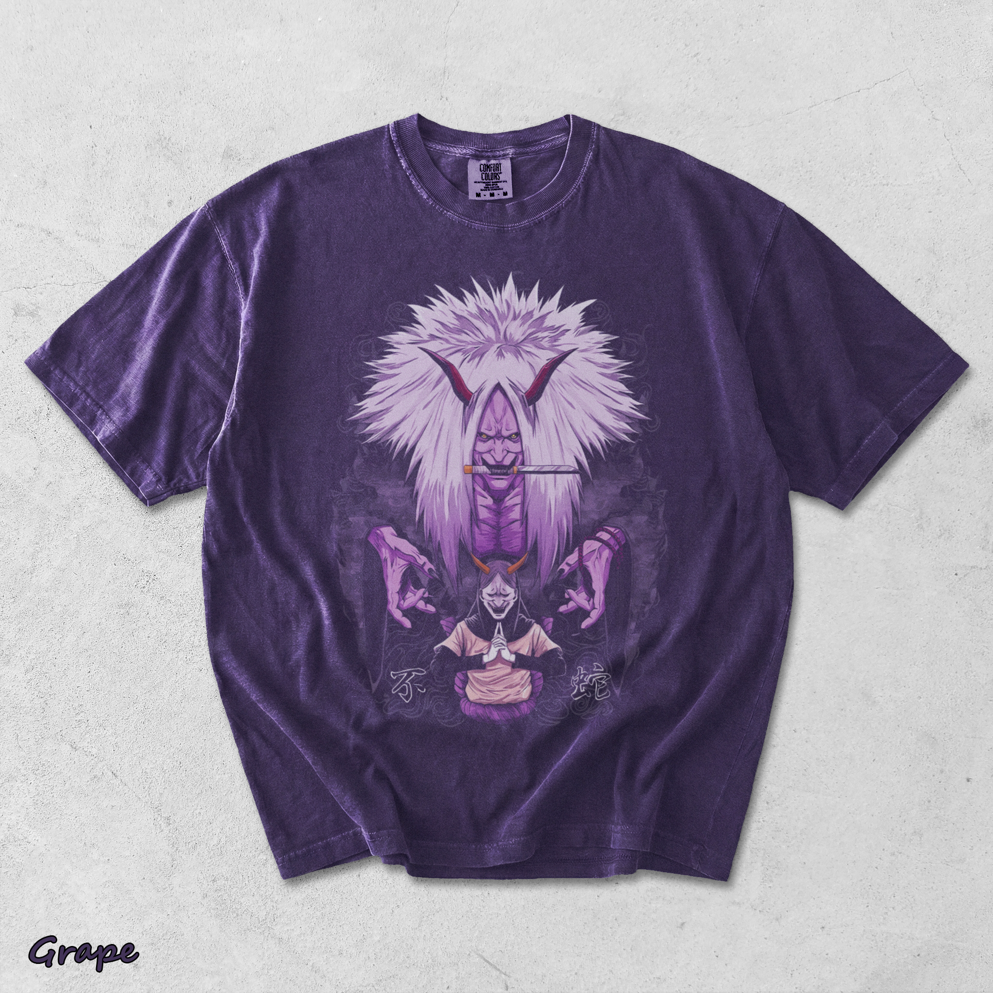Orochimaru Reaper Death Seal - Grape mockup