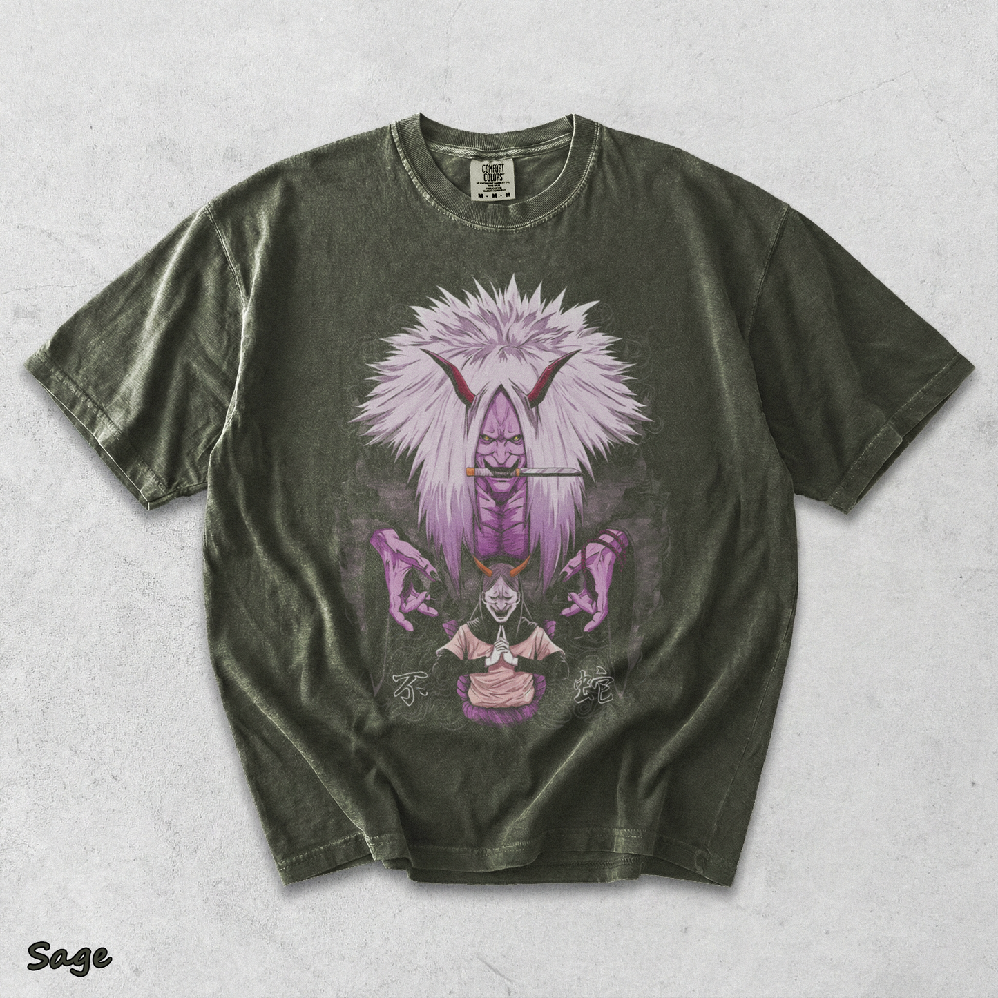 Orochimaru Reaper Death Seal - Sage mockup