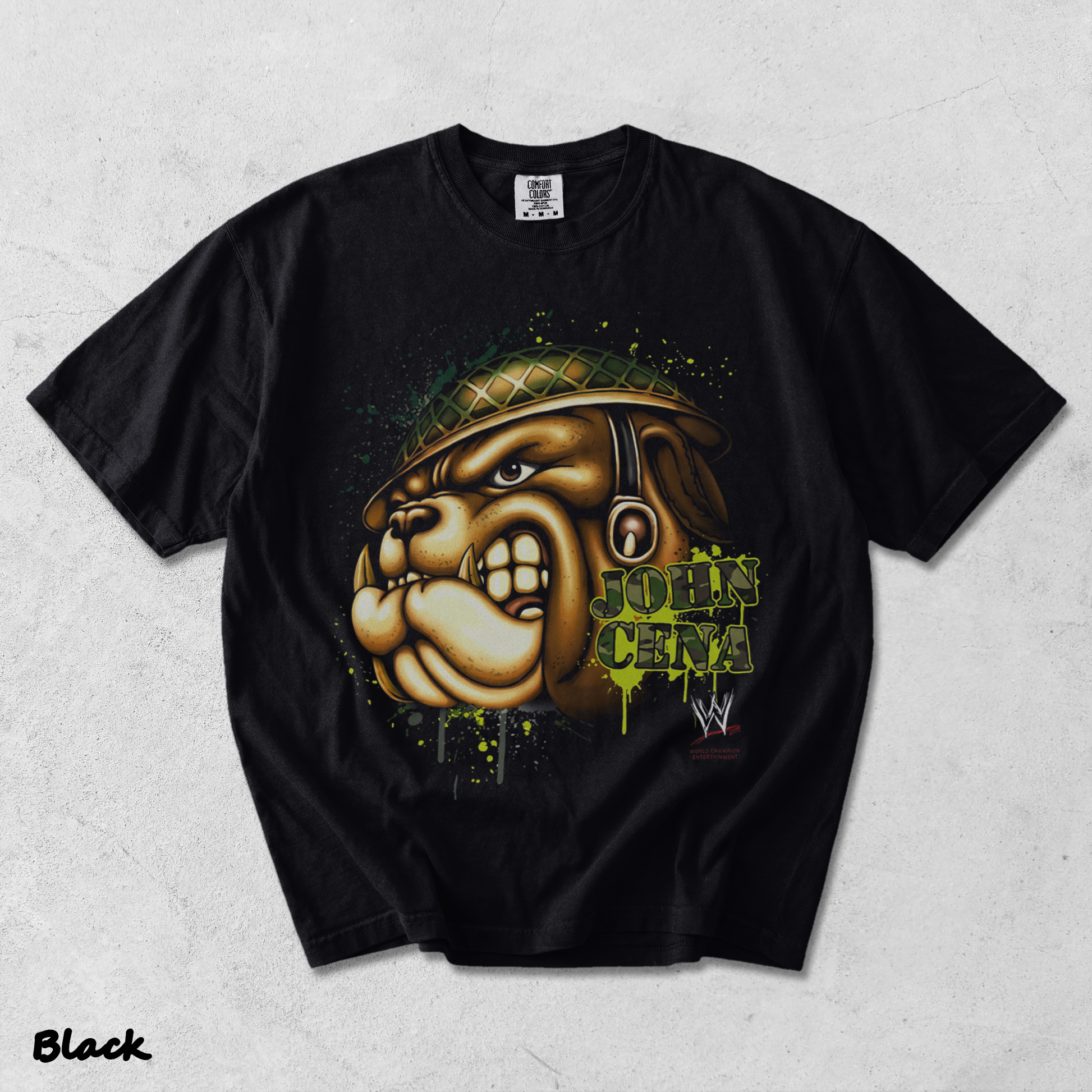 PacSun Men's WWE John Cena - Black mockup