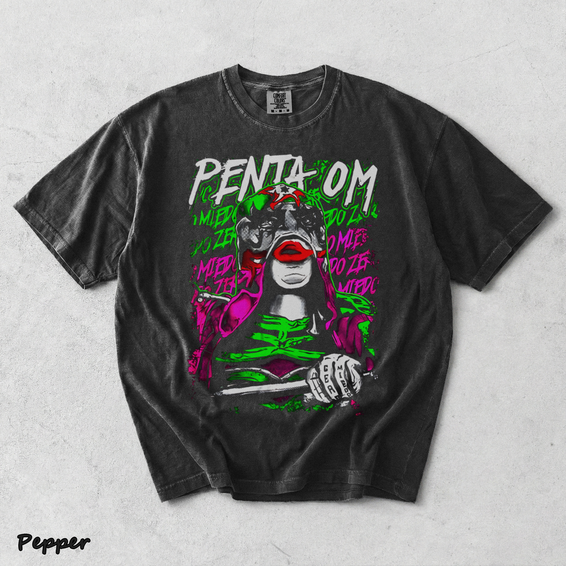 Penta El Zero Miedo Wrestling - Pepper mockup