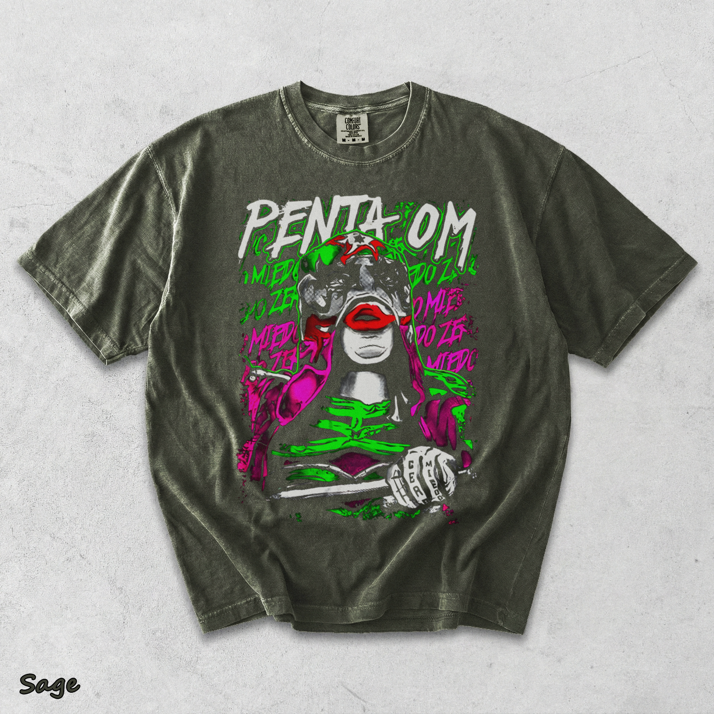 Penta El Zero Miedo Wrestling - Sage mockup