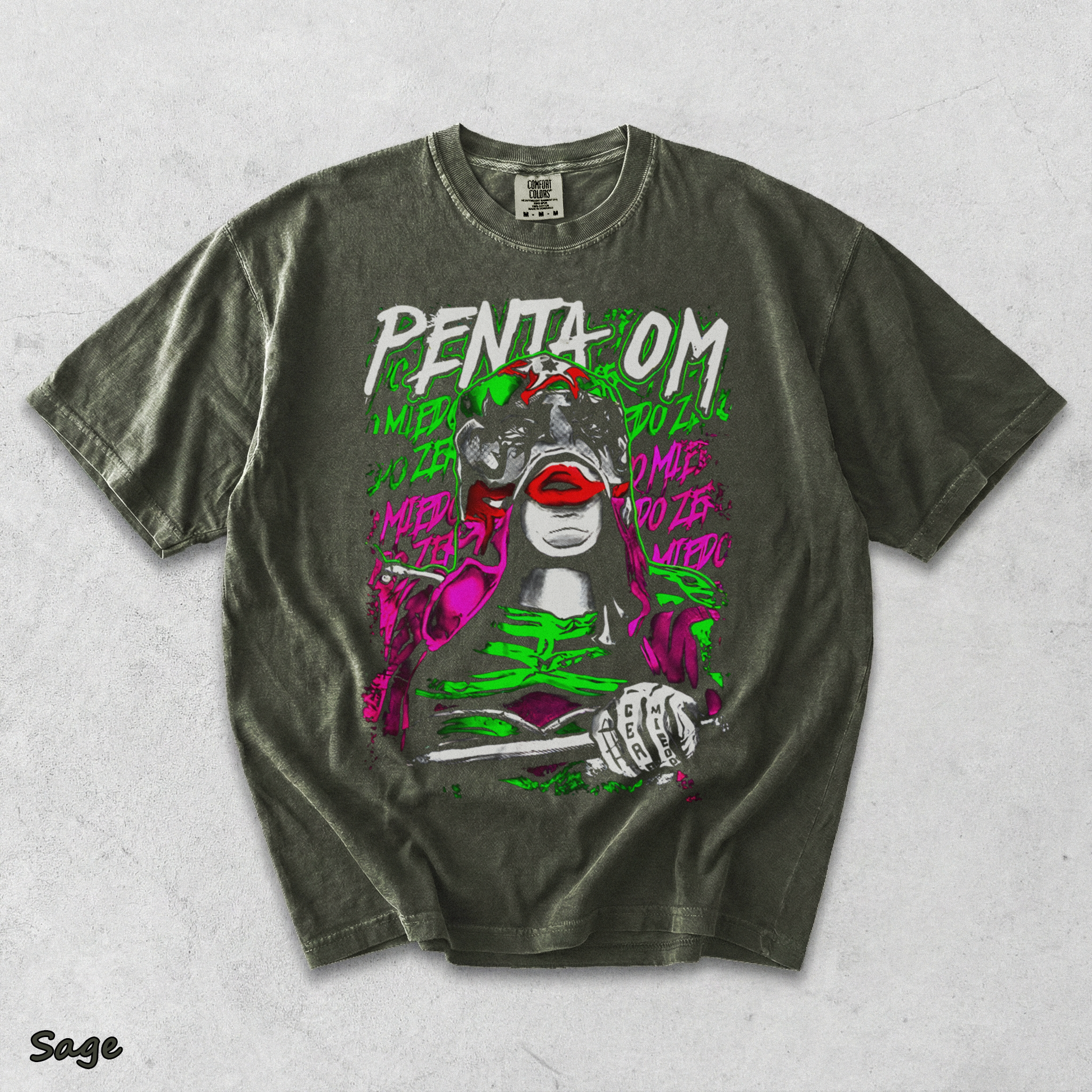 Penta El Zero Miedo Wrestling - Sage mockup