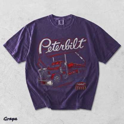 Peterbilt Red - Grape mockup