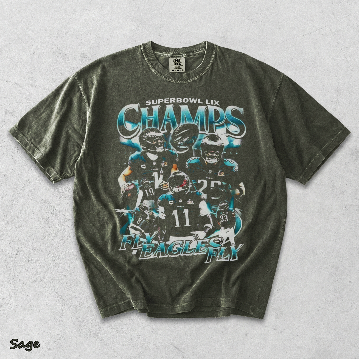 Philadelphia Champs - Sage mockup