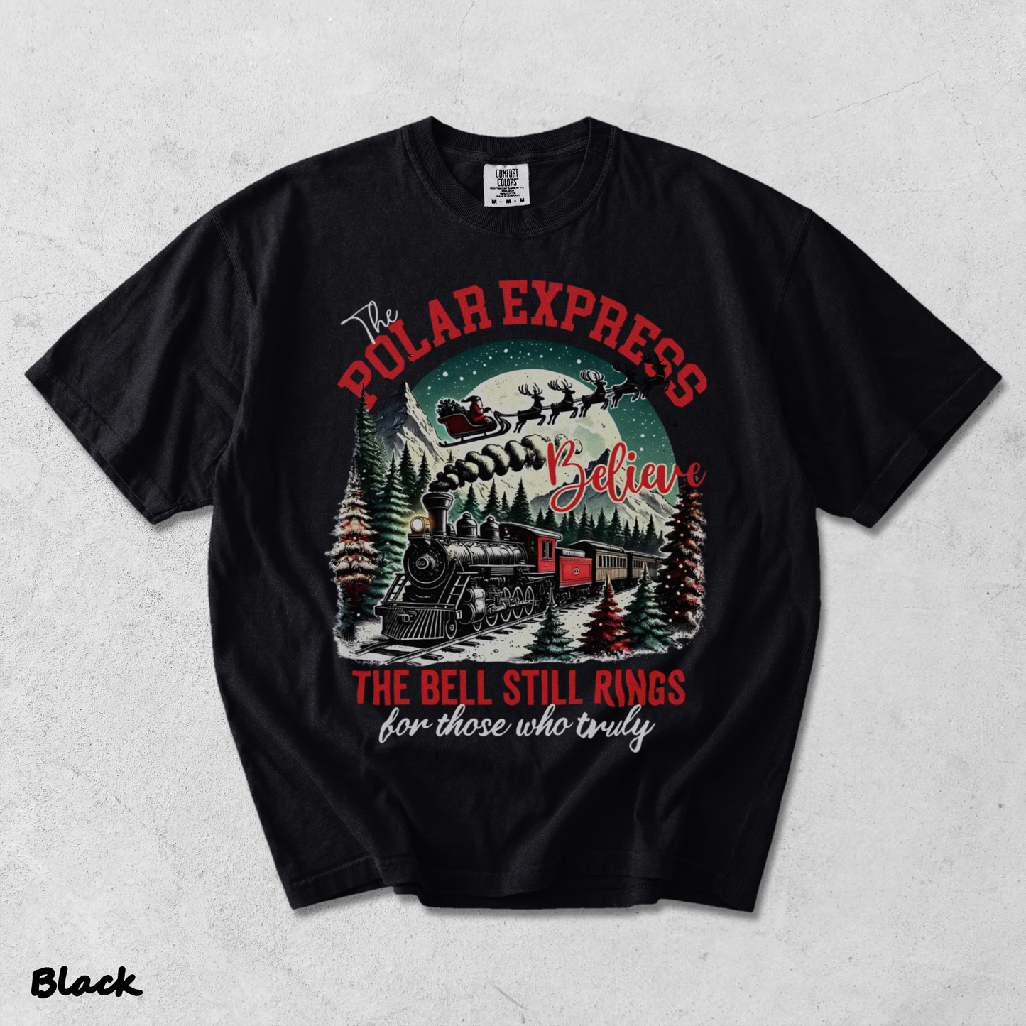 Polar Express - Black mockup