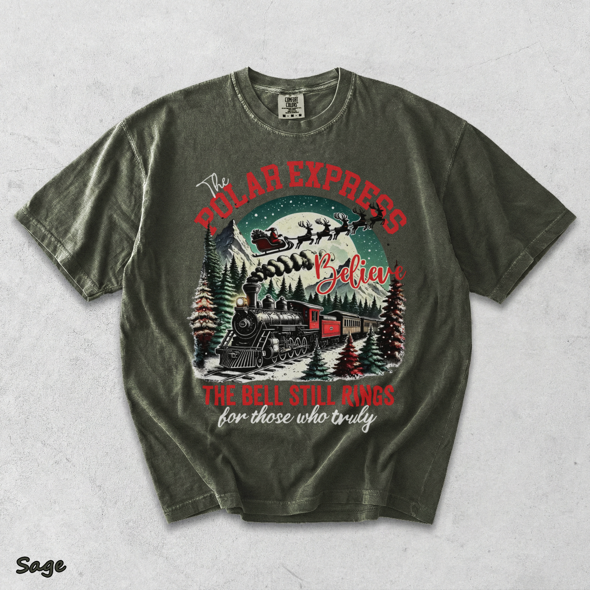 Polar Express - Sage mockup