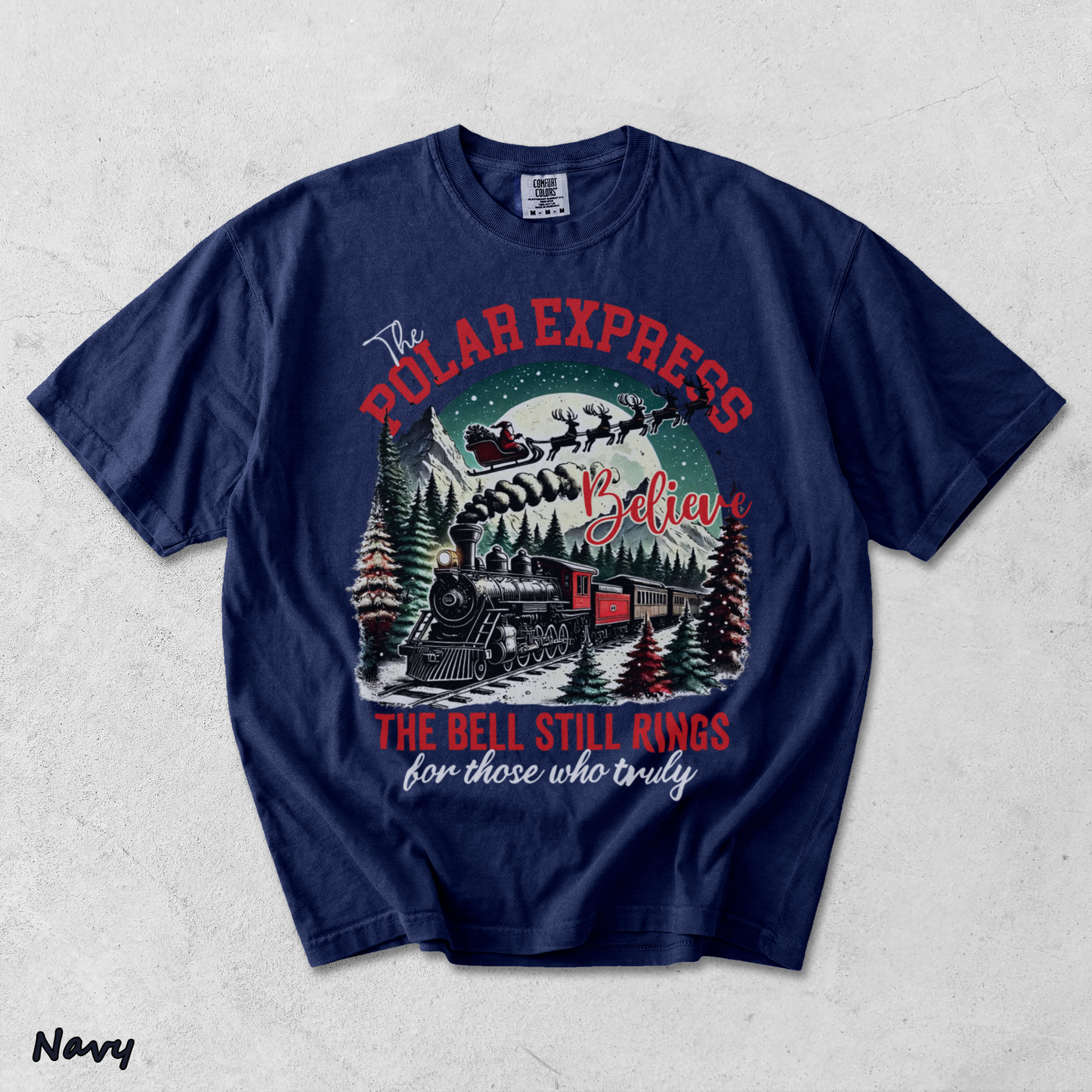 Polar Express - True Navy mockup