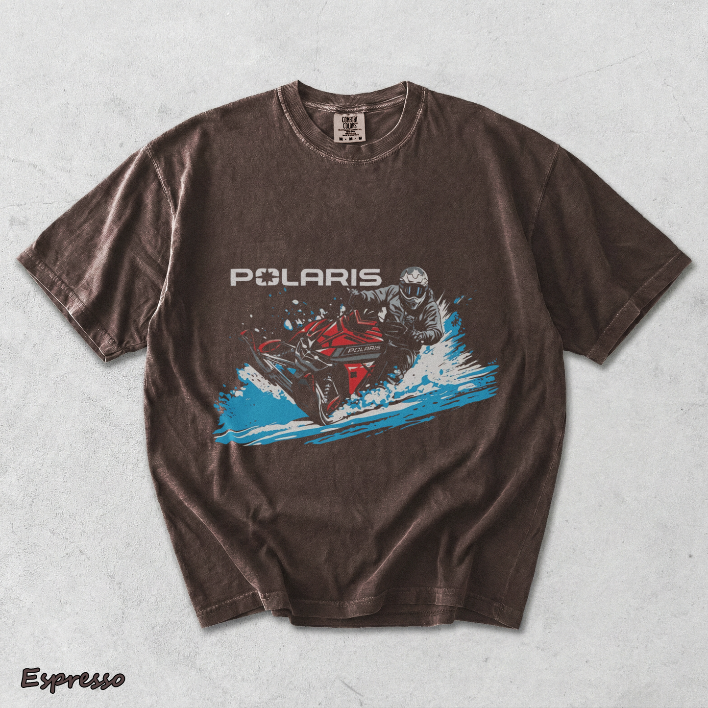 Polaris Snowmobile - Espresso mockup