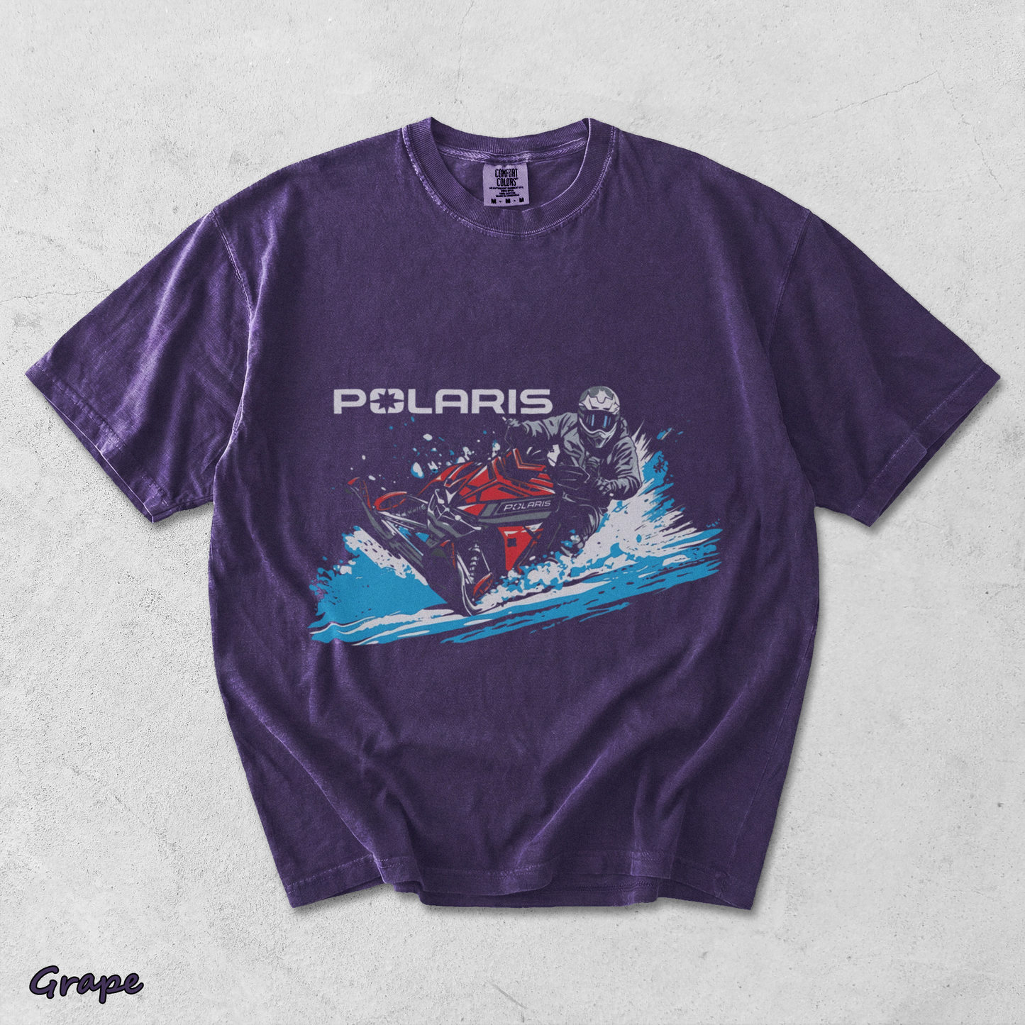 Polaris Snowmobile - Grape mockup