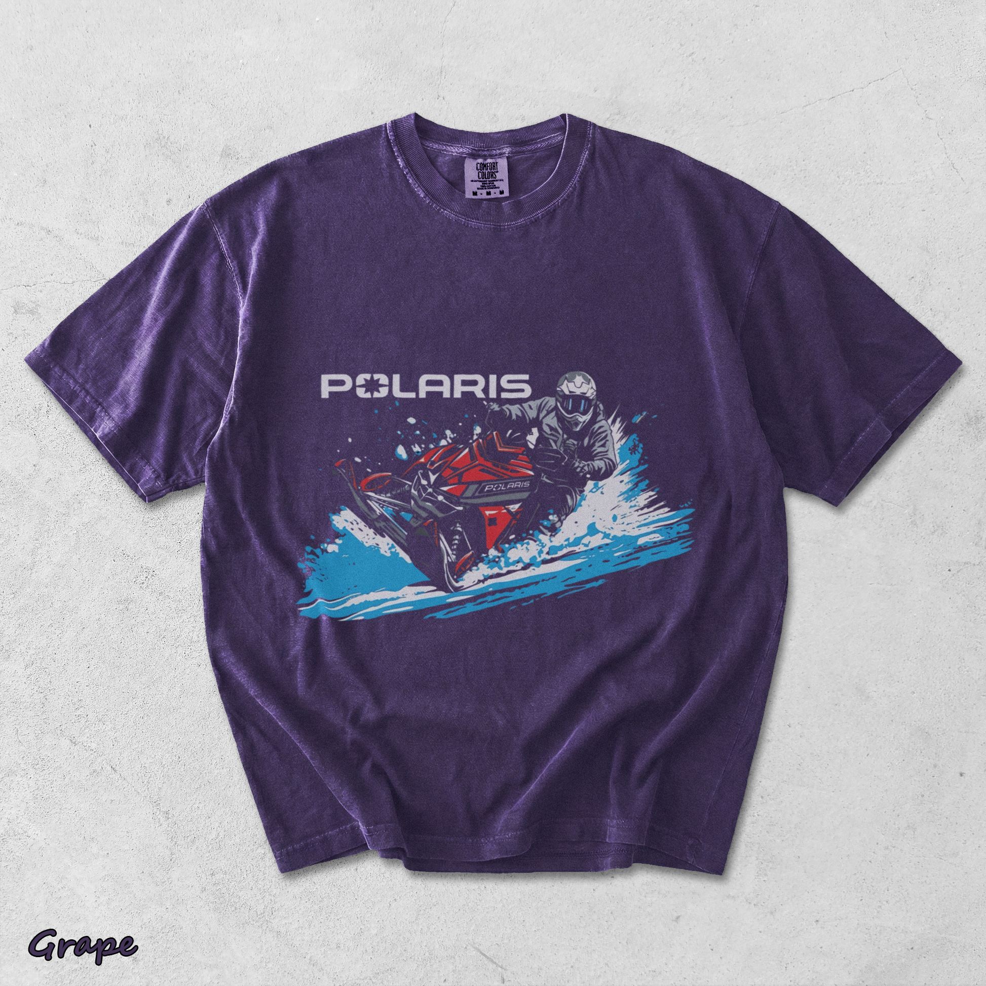 Polaris Snowmobile - Grape mockup