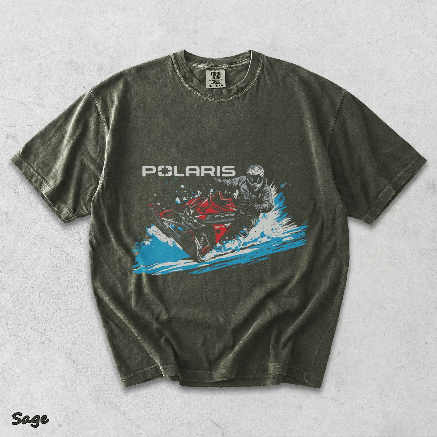 Polaris Snowmobile - Sage mockup