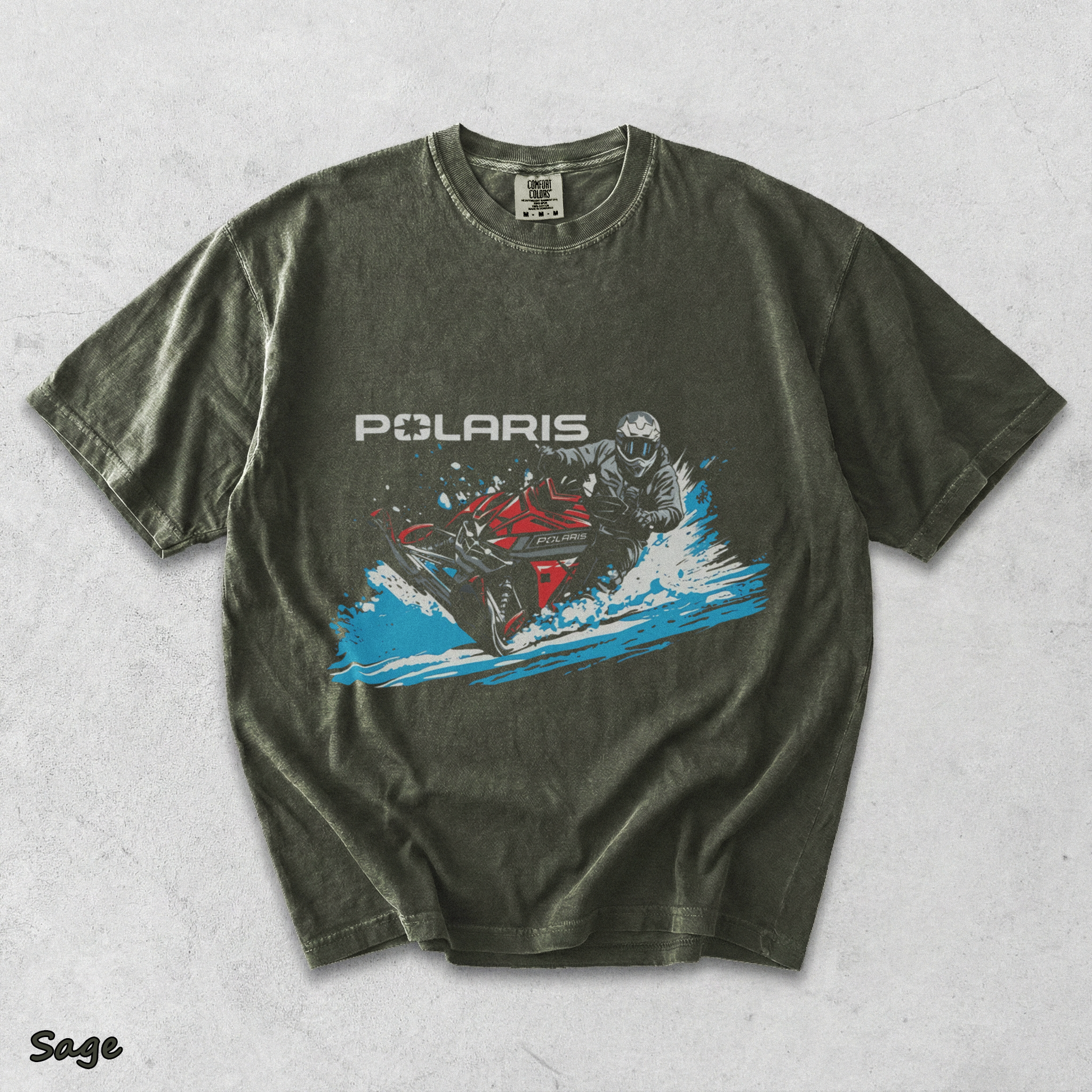 Polaris Snowmobile - Sage mockup