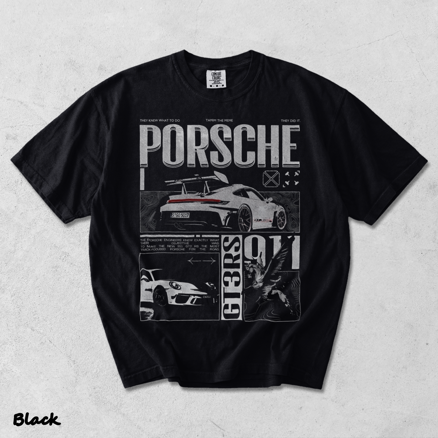 porsche - Black mockup